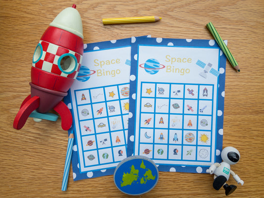 Space Bingo for Kids