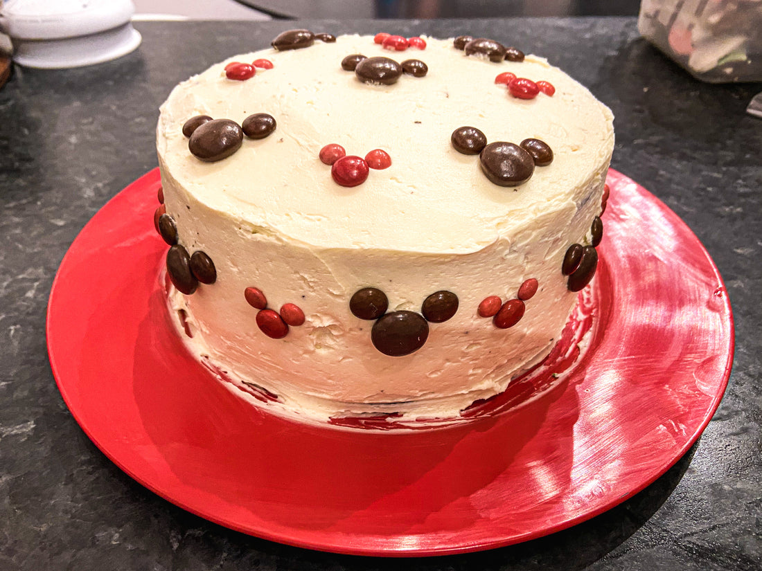 Mickey Mouse Birthday Cake Recipe