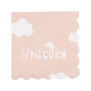 Baby Pink Unicorn Paper Tissues 20 Pcs