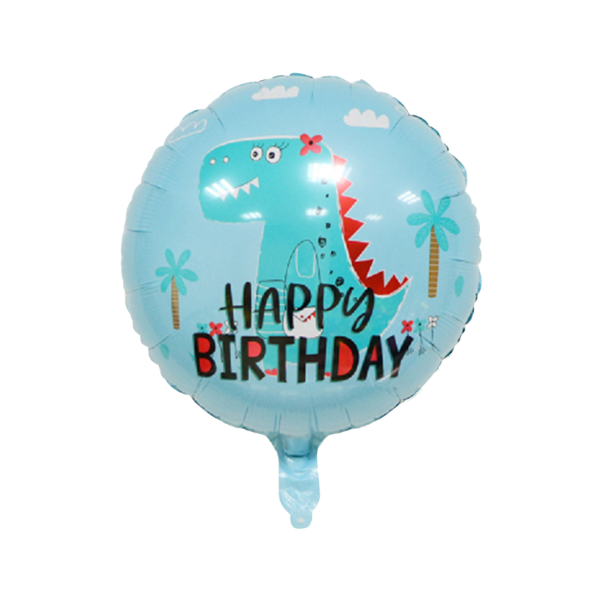 Dinosaur Happy Birthday Foil Balloon 18"