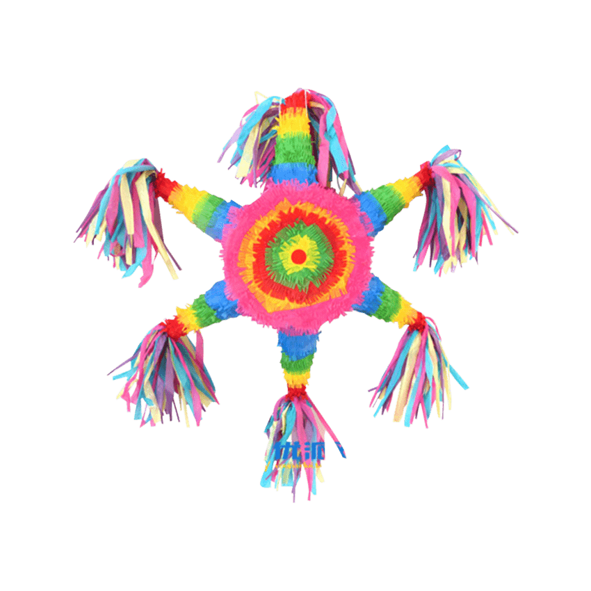 Star Piñata Rainbow Color