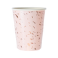 Pink Sprinkle Gold Paper Cups