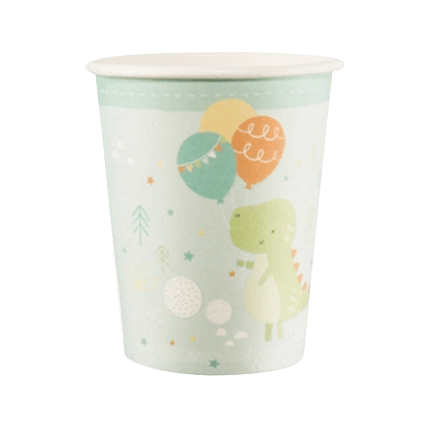 Baby Dinosaur Paper Cups