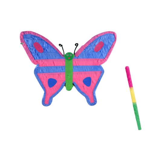 Butterfly Piñata Purple Pink