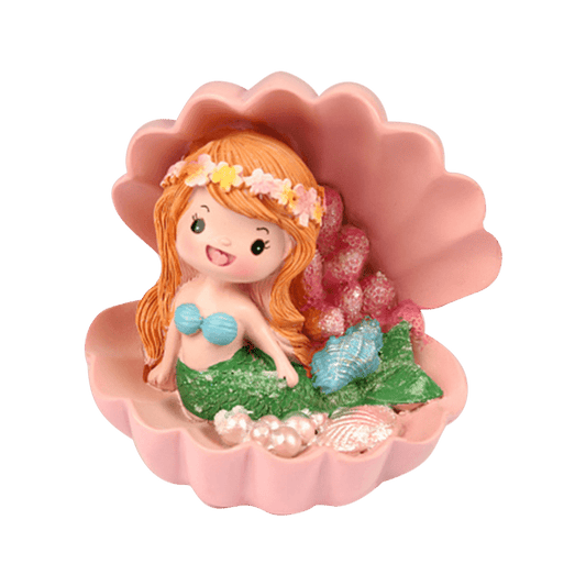 3D Mermaid Shell Cake Topper