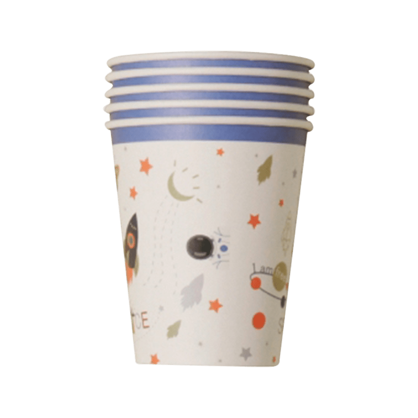 White Space Paper Cups